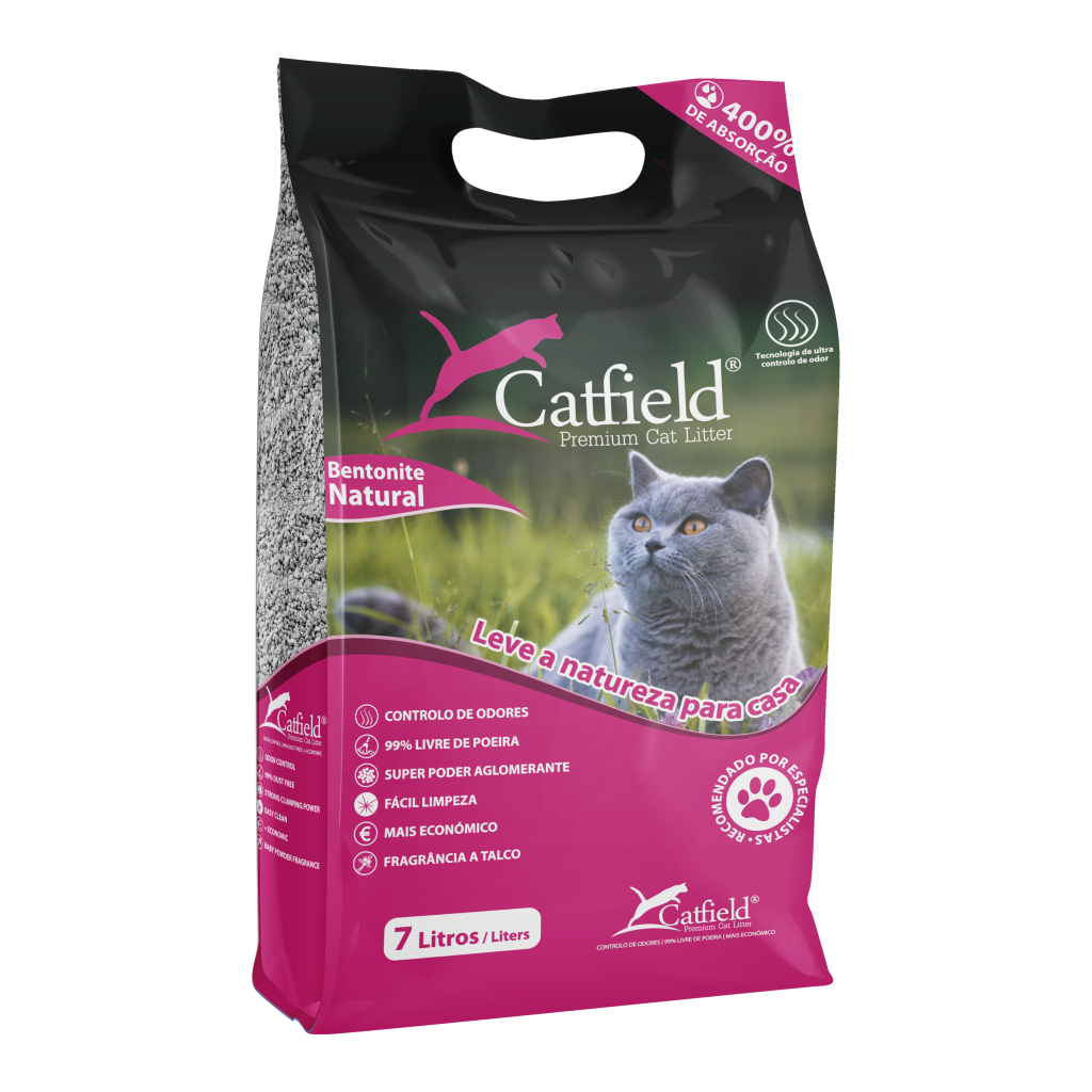 Catfield Premium Talco Areia Aglomerante para gatos , , large Imagem n&uacute;mero 1
